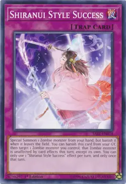 Shiranui Style Success - SAST-EN074 - Common - 1st Edition - Lightly Played - Image 1