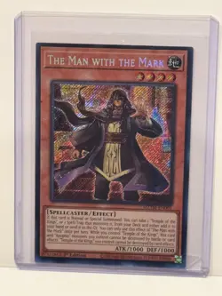 Yu-Gi-Oh! - The Man With The Mark MZTM-EN001 Secret Rare - 1st Edition - Image 1