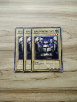 Yu-Gi-Oh! - Rock Ogre Grotto #1 3X - Full Playset - Image 1