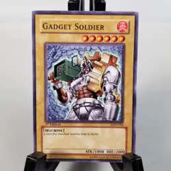 Yugioh Gadget Soldier LON-010 - 1st EDITION - Never Played - NM/M - Image 1