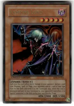 Vampire Lord RDS-ENSE4 Rise of Destiny Special Edition Yu-Gi-Oh Limited NM - Image 1