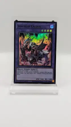 Invoked Caliga BLGG-EN084 Ultra Rare 1st Edition Euro Print NM Yugioh - Image 2