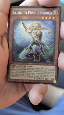 Konami Yu-Gi-Oh! Regulus, the Prince of Endymion BLGG-EN050 Secret Rare 1st - Image 1