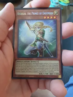 Konami Yu-Gi-Oh! Regulus, the Prince of Endymion BLGG-EN050 Secret Rare 1st - Image 2