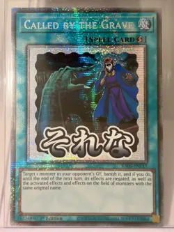 Starlight Rare | Yu-Gi-Oh! | CALLED BY THE GRAVE - RA05-EN117 | 1st Edition - Image 1
