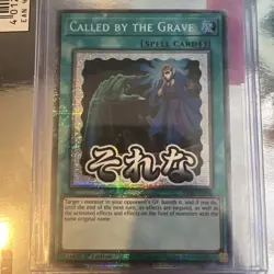 RA05-EN117 Called by The Grave Starlight Rare 1st Edition Yu-Gi-Oh Card NM - Image 1
