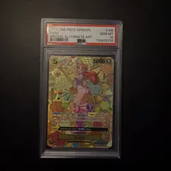 Nami (SP) - Emperors in the New World (OP09) PSA10 English OP08-106 - Image 1