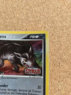 Pokemon TCG Mightyena 18/108 Stamped | Reverse Holo EX Power Keepers - Image 4