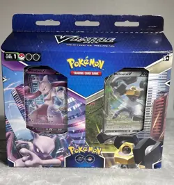 Pokemon TCG: Pokemon GO V Battle Deck - Mewtwo vs. Melmetal (290-85049) 820650850493 - Image 1