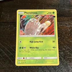 Pheromosa 11/131 Holo SM Forbidden Light Pokemon NM - Image 1