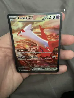 Pokemon Latias EX Holo Special Illustration Card 239/191 Sv08: Surging Sparks - Image 2