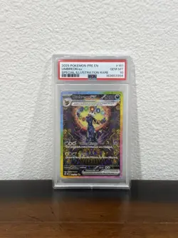 Umbreon ex 161/131 Prismatic Evolutions SIR Holo PSA 10 Pokemon - Image 1