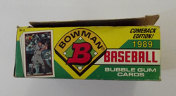 1989 Bowman Baseball Wax Box 36 Factory Sealed Packs Poss. Griffey,Smoltz RC's - Image 2