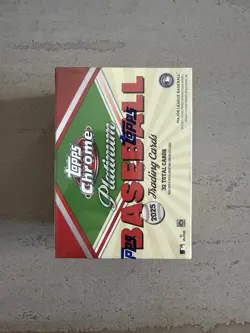 2025 TOPPS CHROME PLATINUM BASEBALL VALUE BLASTER BOX MLB Brand New Sealed - Image 2