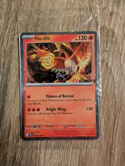 Pokemon TCG - 010/086 Ho-Oh EB Games Stamped Promo sealed Chaos Rising - Image 1