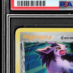 2005 EX Delta Species Mightyena #24 PSA 10 English Reverse Holo Gem Mint Pokemon - Image 4