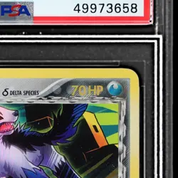 2005 EX Delta Species Mightyena #24 PSA 10 English Reverse Holo Gem Mint Pokemon - Image 5