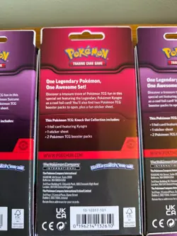 6x Pokemon TCG- Knock Out Collection -Suicune (5) & Kyogre (1) - FACTORY SEALED! - Image 3