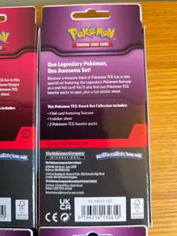 6x Pokemon TCG- Knock Out Collection -Suicune (5) & Kyogre (1) - FACTORY SEALED! - Image 4
