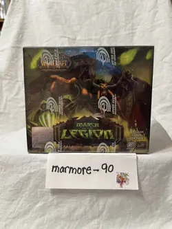 MARCH OF THE LEGION factory sealed booster box WoW English - Image 1