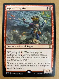 MTG 1x Agate Instigator # 21 Commander: Bloomburrow Magic the Gathering x1 NM - Image 1