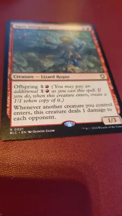 MTG Magic The Gathering Bloomburrow Commander Agate Instigator Rare 21 NM - Image 2