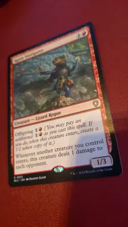 MTG Magic The Gathering Bloomburrow Commander Agate Instigator Rare 21 NM - Image 3