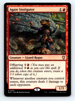 Agate Instigator R Commander: Bloomburrow 21 NM - Image 1