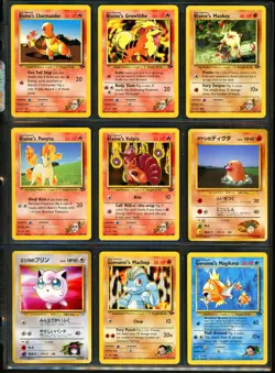 2000 Pokemon GYM CHALLENGE SET Unlimited Edition NON HOLO Cards Lot RARE + WotC - Image 4