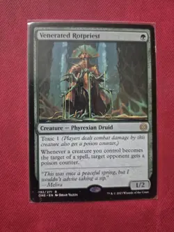 Venerated Rotpriest Phyrexia All Will Be One Foil Magic the Gathering - Image 2