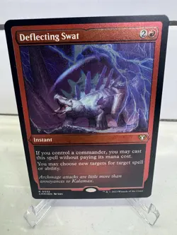 Deflecting Swat (Foil Etched) Commander Masters Foil - Image 1