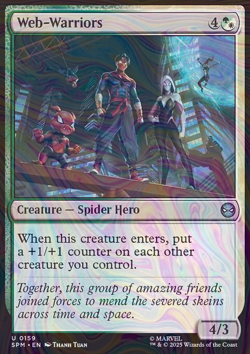 Foil Web-Warriors - Marvel's Spider-Man - 159 | MTG Card - Image 3