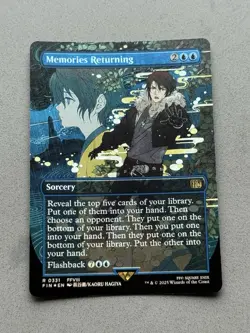 Memories Returning #331 FOIL (Borderless) MTG Final Fantasy FIN - NM / Mint - Image 1