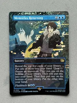 Memories Returning #331 FOIL (Borderless) MTG Final Fantasy FIN - NM / Mint - Image 3