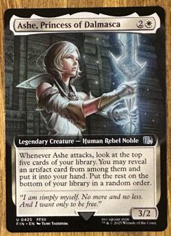 MTG Final Fantasy, Ashe, Princes of Dalmasca - Extended Art - Image 1