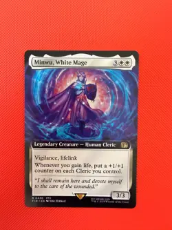 Minwu, White Mage (Extended Art) R FINAL FANTASY 430 NM - Image 1