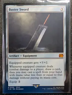 Buster Sword - UB: Final Fantasy (MTG) - Image 1