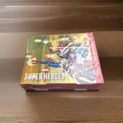 New Sealed MTG Magic The Gathering Marvel Super Heroes Collector Booster Box - Image 2