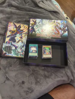 Yugioh Duel Power Box with Cards and Double Side Game Board - Image 1