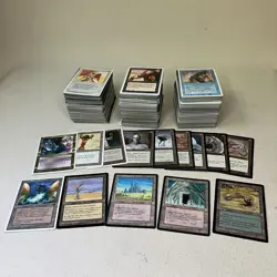 VTG Magic the Gathering 400 Cards Bulk Mixed Lot, C & U Only, Mid 90s - 2000s - Image 1