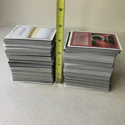 VTG Magic the Gathering 400 Cards Bulk Mixed Lot, C & U Only, Mid 90s - 2000s - Image 4