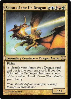 Scion of the Ur-Dragon R Time Spiral 246 NM - Image 1