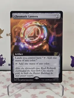 MTG Chromatic Lantern (Extended Art) Regular - Commander: Marvel Super Heroes - Image 1