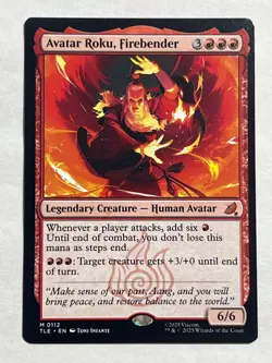 MTG - Avatar Roku, Firebender - Avatar: TLA: Eternal -Legal - Mythic - NM - Magi - Image 1