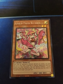 Yugioh Live Twin Ki-sikil - RA04-EN035 - Secret Rare 1st Edition - NM - Image 1