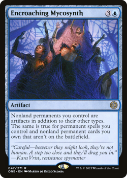 Encroaching Mycosynth [Phyrexia: All Will Be One] Magic MTG - Image 1