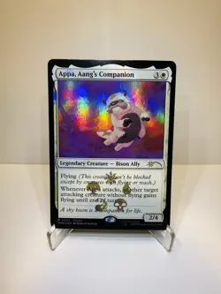 1x Magic The Gathering Appa Aang’s Companion Avatar *PROMO* NM-MT Foil 💎 - Image 1