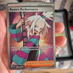Roxie's Performance 112/086 Ultra Rare - CRI Chaos Rising - Pokemon Card - NM - Image 1