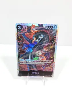 One Piece TCG English EB01-046 Brook SR Foil - Image 1