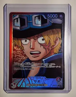 Sabo Alt Art OP13-004 L Carrying on His Will ONE PIECE Card Game Japanese NM - Image 3